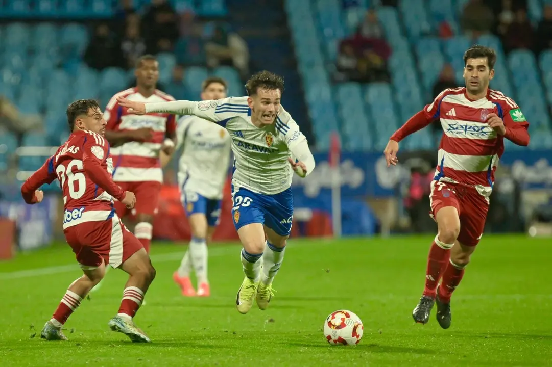 Real Zaragoza-Granada / MARCOS CEBRI&Aacute;N