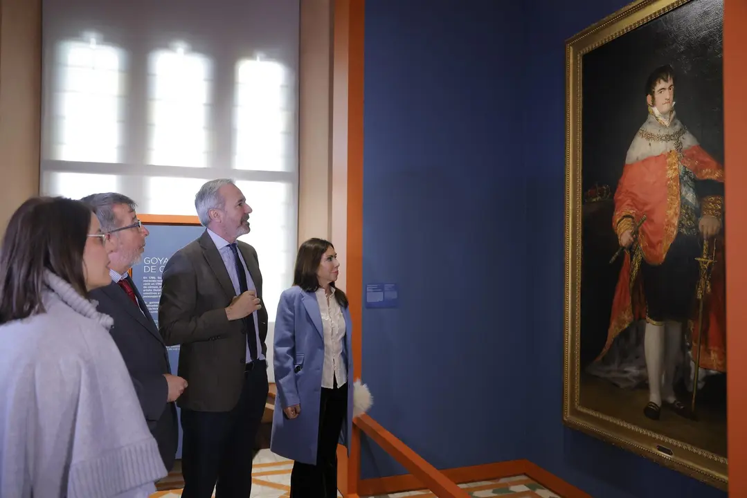 Inauguraci&oacute;n de la exposici&oacute;n &ldquo;Goya, del Museo al Palacio&rdquo;.