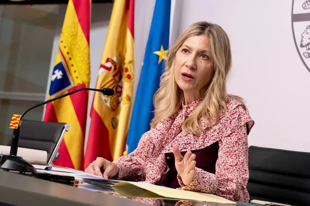La vicepresidenta del Ejecutivo, Mar Vaquero.