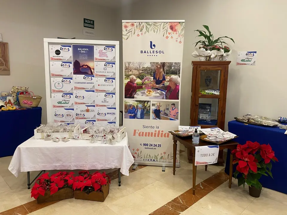 Rastrillo solidario Ballesol Puerta del Carmen