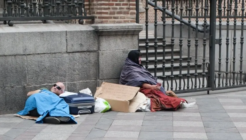 Personas sin hogar