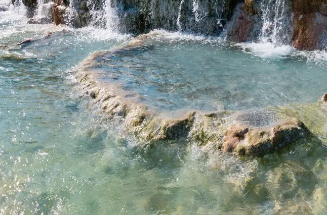 Aguas termales. Archivo.