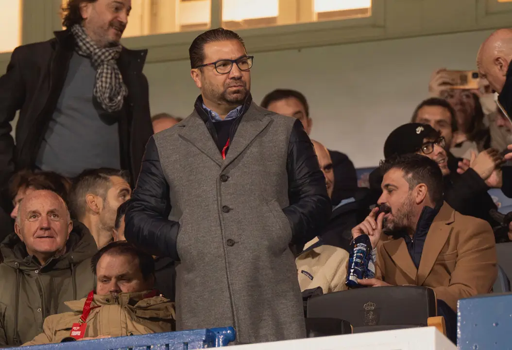 Cordero con el Real Zaragoza / MARCOS CEBRI&Aacute;N