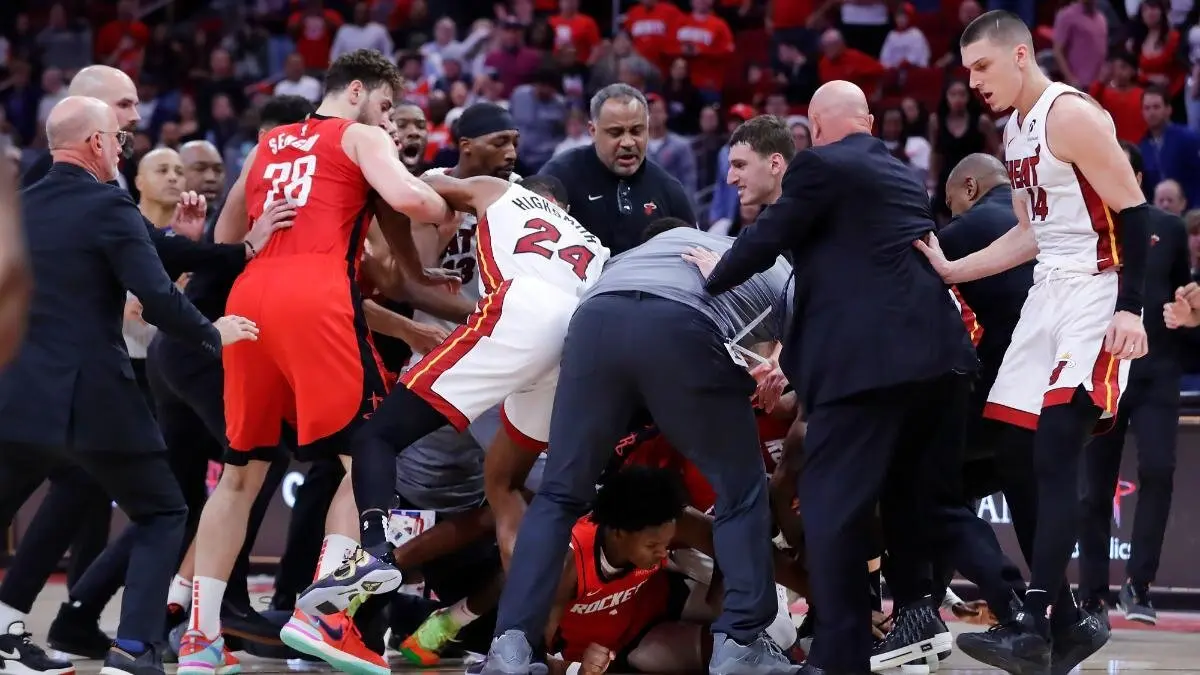 Pelea NBA / 'X'