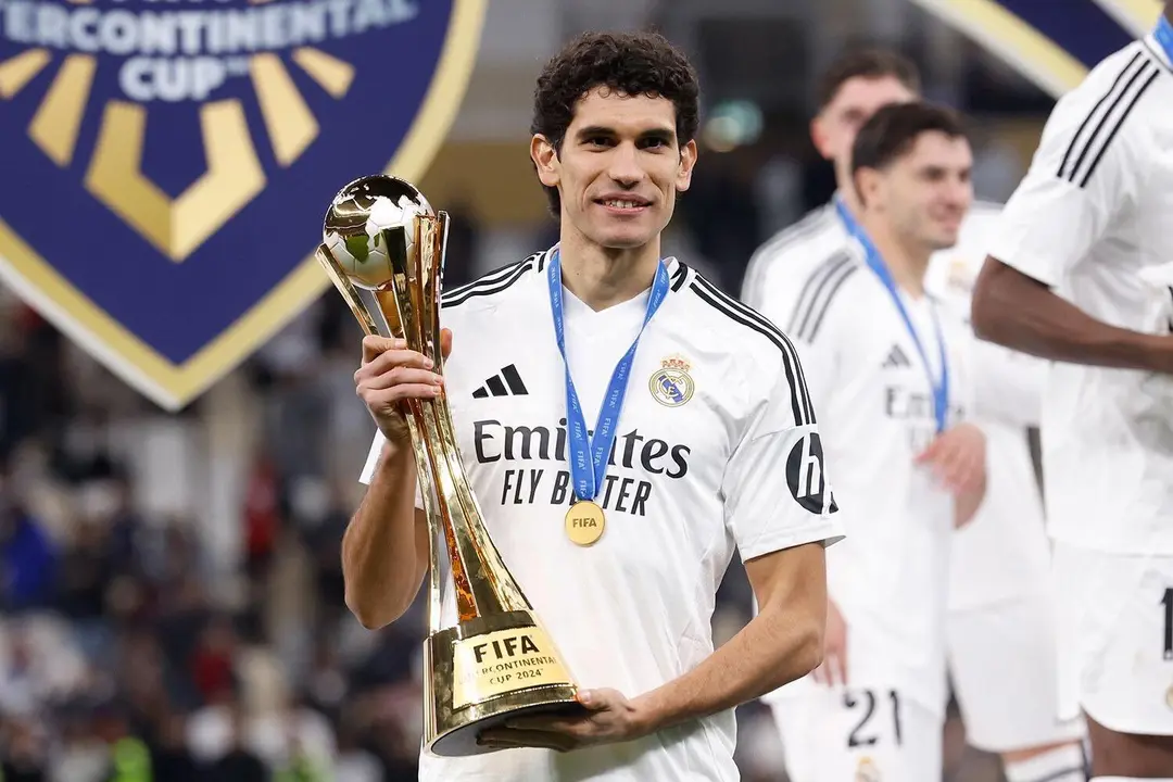 Jes&uacute;s Vallejo con el Real Madrid / 'X' Jes&uacute;s Vallejo