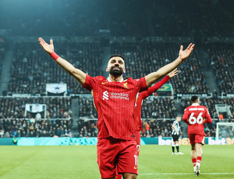 Salah con el Liverpool / LFC