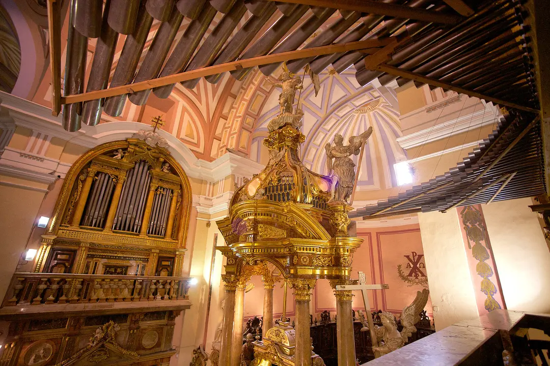 Interior del Santo Sepulcro de Calatayud. / HA
