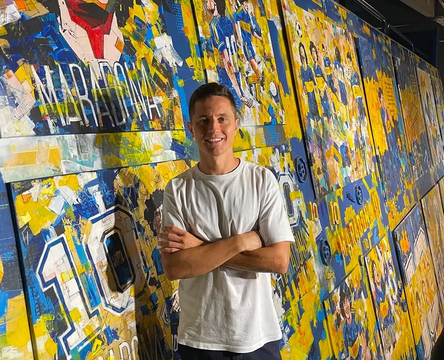 Ander Herrera en una visita a Argentina / INSTAGRAM ANDER HERRERA