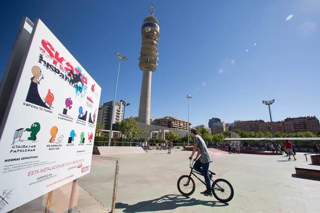 Skate Park en V&iacute;a Hispanidad