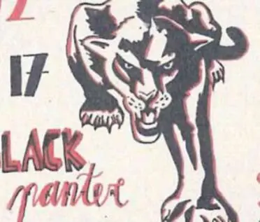 Imagen de unos dibujos de la banda 'Black Panter' encontrados en un piso de Zaragoza/ H.A.