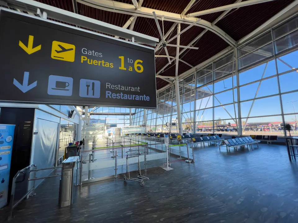 Aeropuerto de Zaragoza.