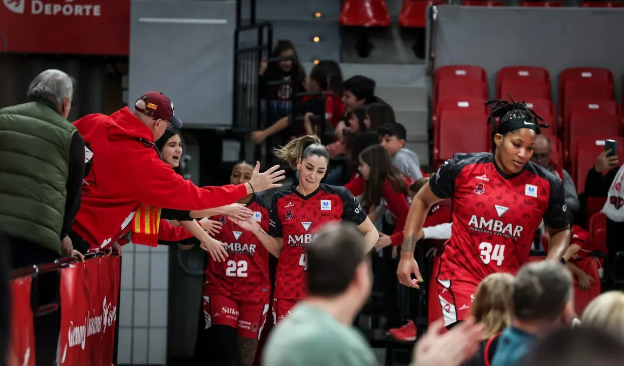 Entrenamiento del Casademont minutos antes del encuentro ante el Perfumer&iacute;as Avenida