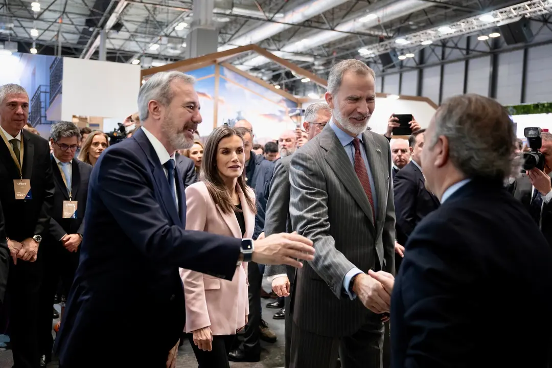 Jornada inaugural de FITUR, con Jorge Azc&oacute;n y los reyes Felipe y Letizia. / Fabi&aacute;n Sim&oacute;n