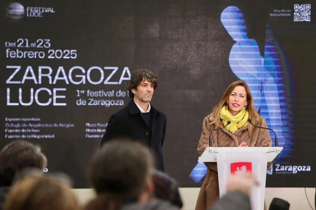 Presentaci&oacute;n de la celebraci&oacute;n de "Zaragoza Luce". AZ
