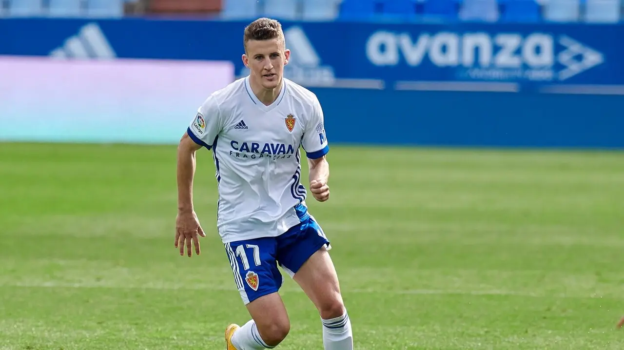 Carlos Nieto con el Real Zaragoza / REAL ZARAGOZA