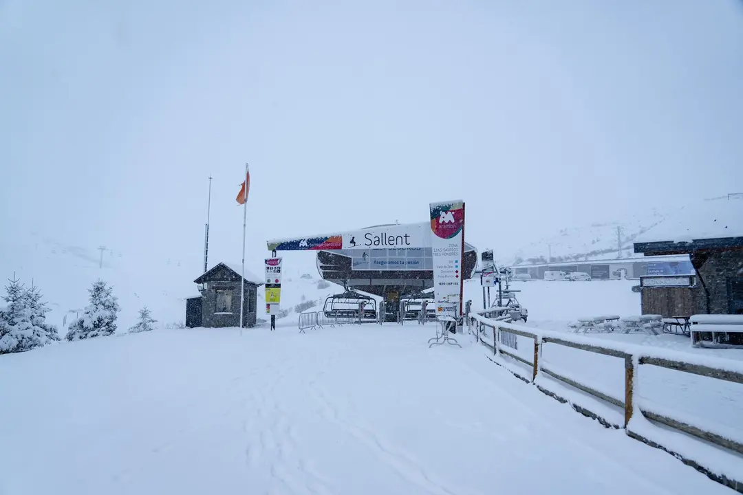 Gran nevada en Formigal