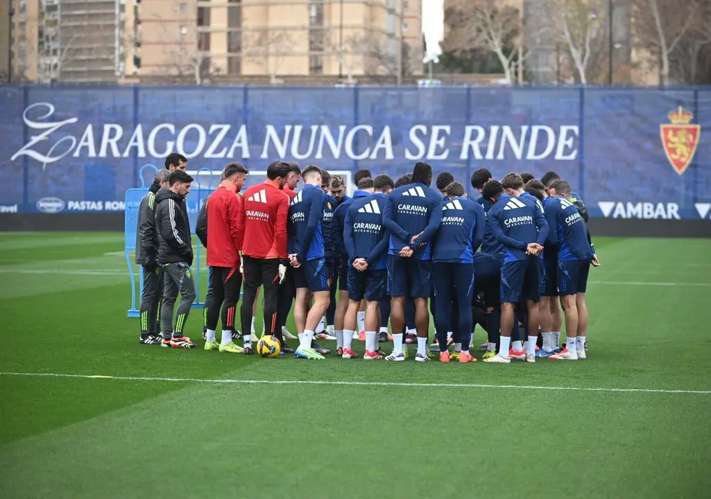 Entrenamiento del Real Zaragoza / REAL ZARAGOZA