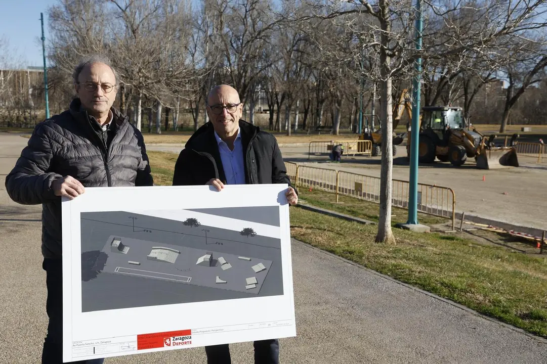 Recuperaci&oacute;n del skate park de La Almozara.