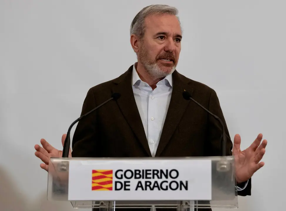 El presidente de Arag&oacute;n, Jorge Azc&oacute;n.
