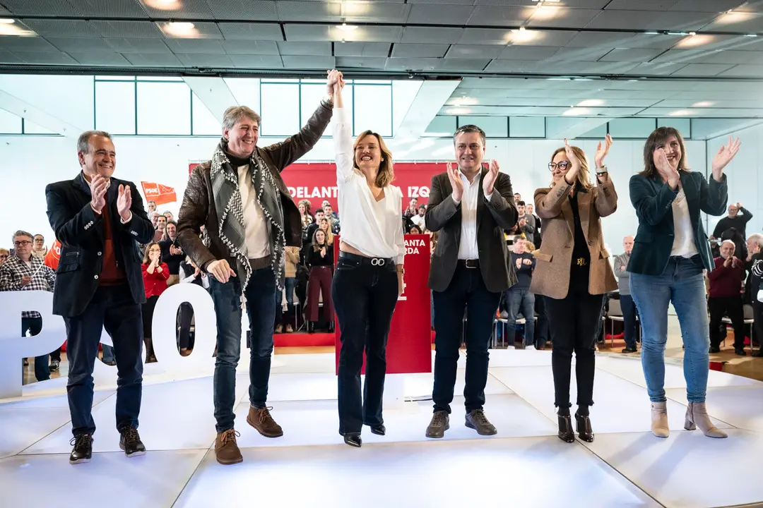 Acto del PSOE en Zaragoza