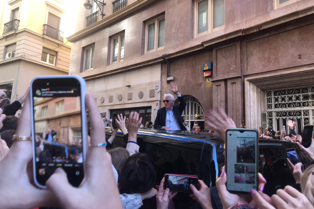 Richard Gere en Granada ./ GD