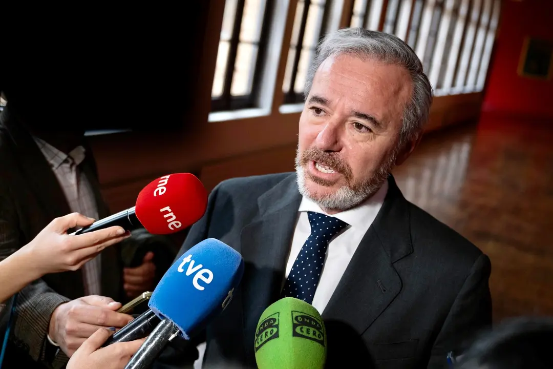 El presidente del Gobierno de Arag&oacute;n, Jorge Azc&oacute;n