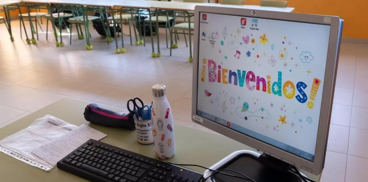 Las aulas de espa&ntilde;ol ayudan a que los alumnos con desconocimiento del idioma que se incorporan al sistema educativo / GOBIERNO DE ARAG&Oacute;N