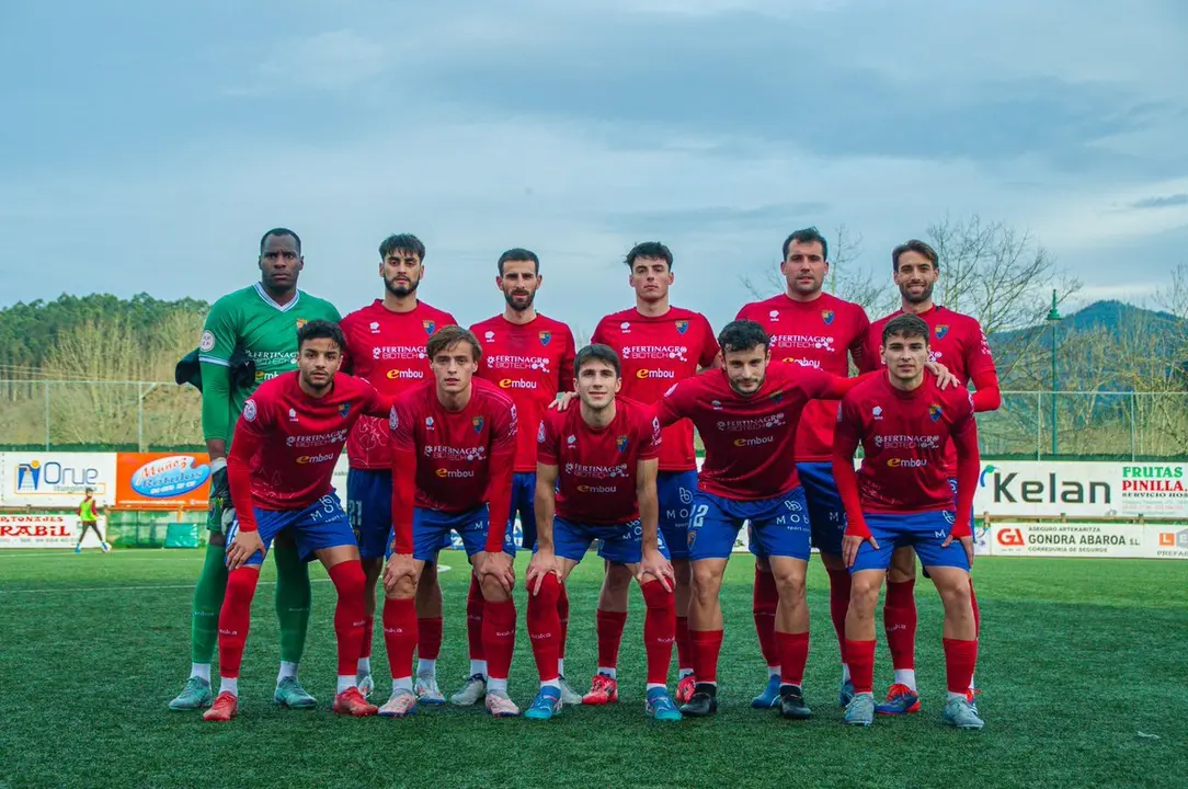 Once del CD Teruel el pasado fin de semana / CD Teruel
