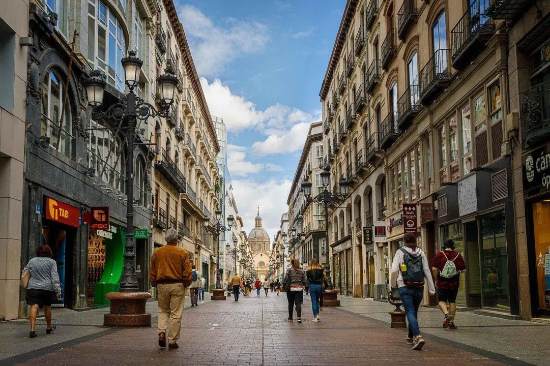 Calle Alfonso I / Ayuntamiento de Zaragoza