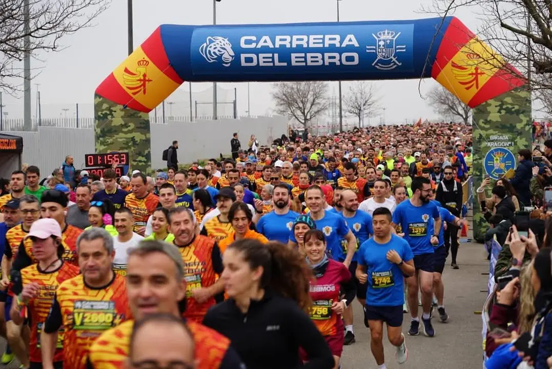 Carrera del Ebro / BRIGADA ARAG&Oacute;N