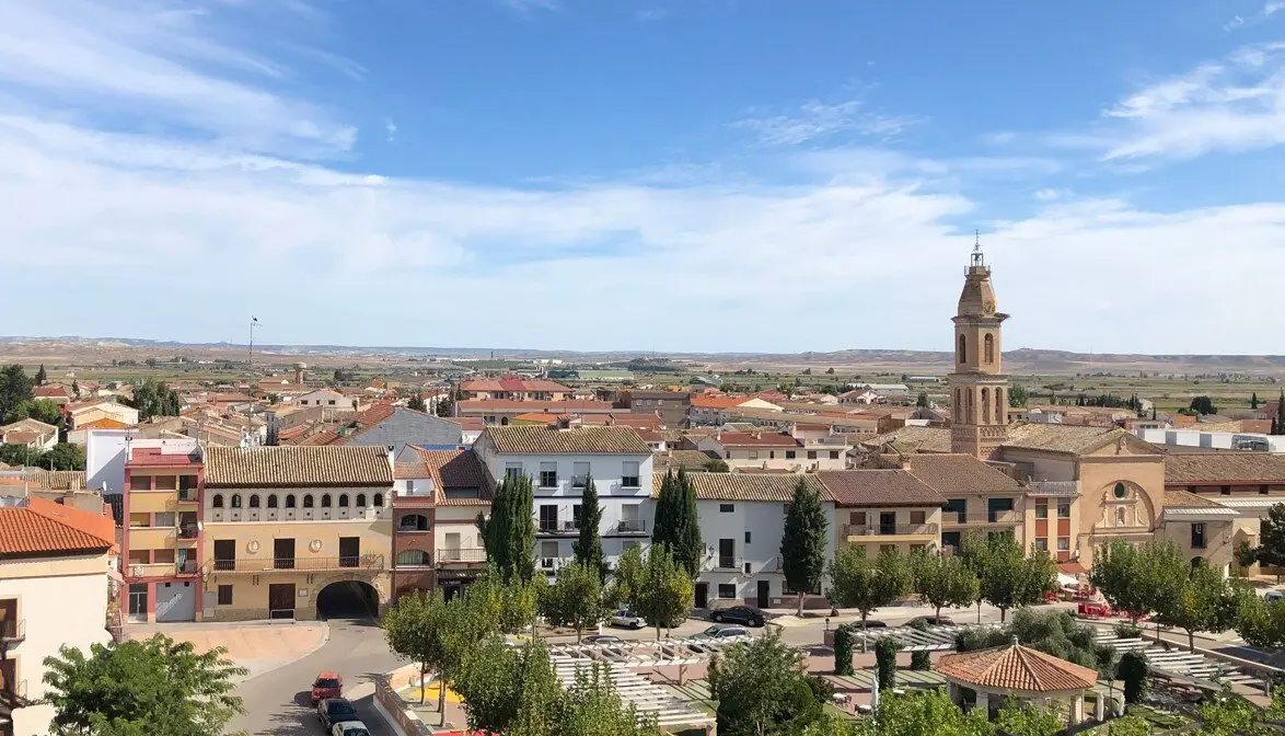 Vistas de Pina de Ebro.