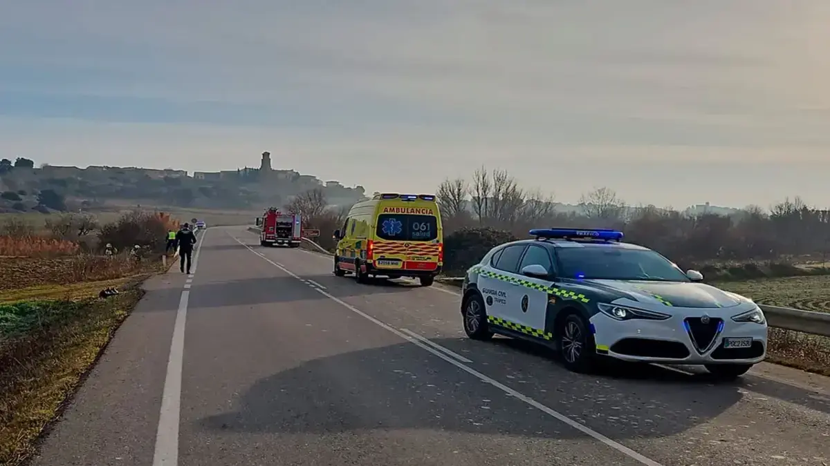 Tr&aacute;gico accidente en la A-1226: fallece un hombre tras salirse de la carretera en Ilche