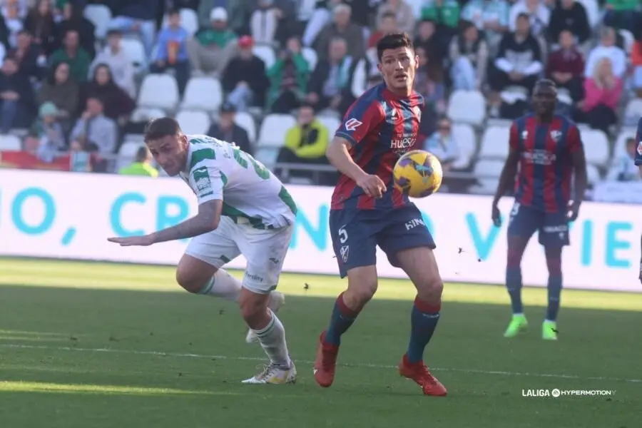 Miguel Loureiro con la SD Huesca / LaLiga