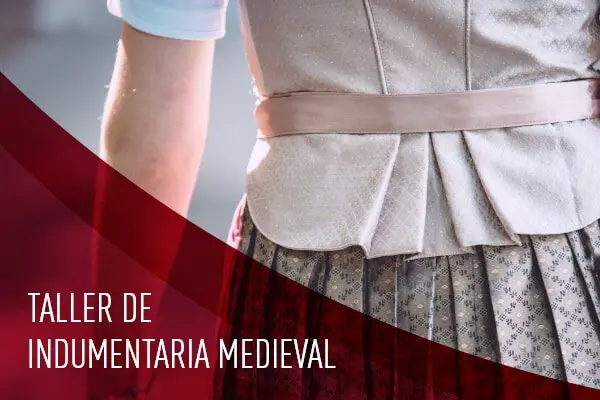 Taller de indumentaria medieval en Cadrete.