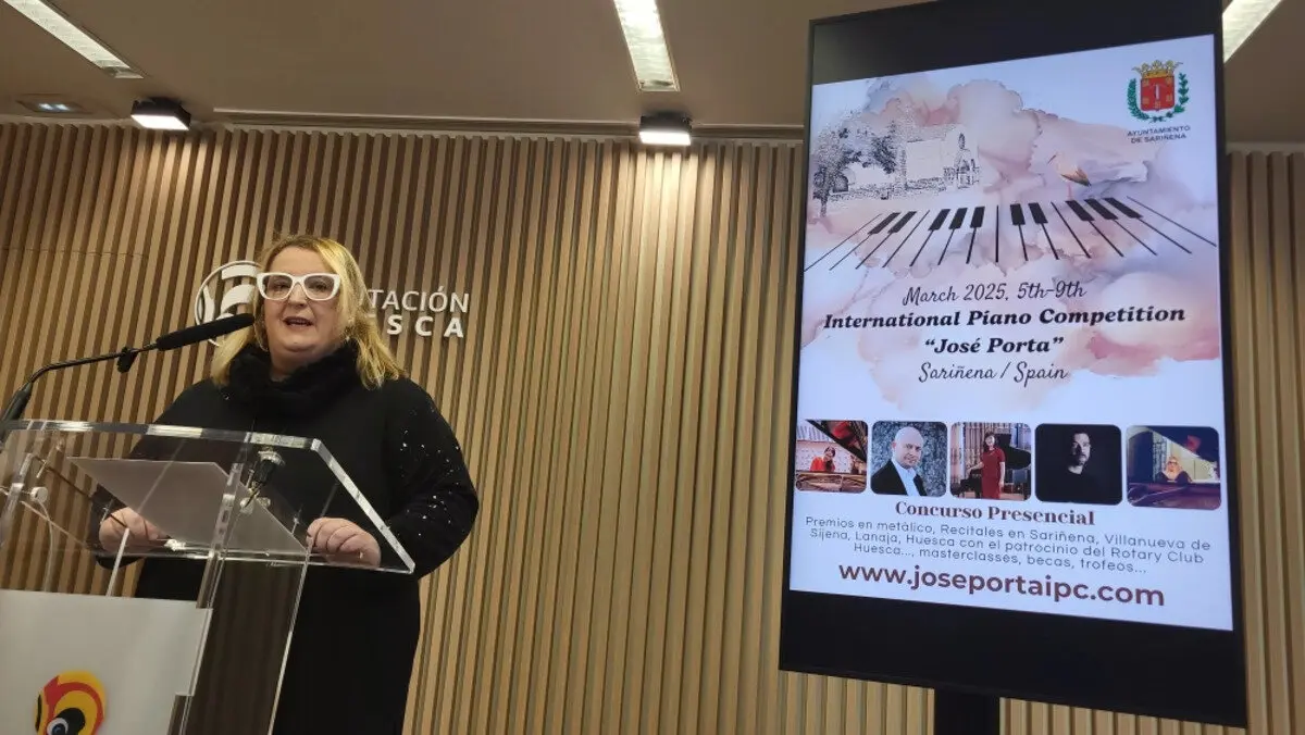 Presentaci&oacute;n del I Concurso Internacional de Piano 'Jos&eacute; Porta' en Cari&ntilde;ena ./ EDH