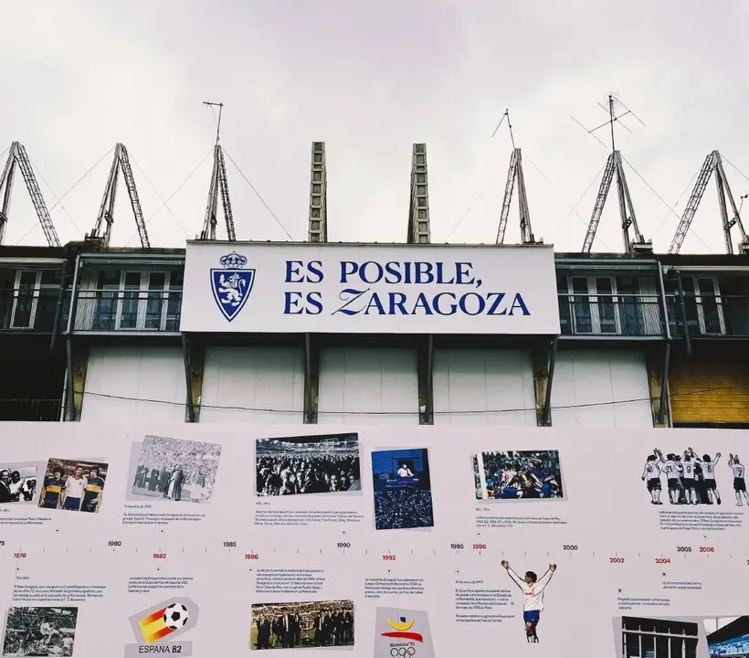 Cartel del Real Zaragoza / REAL ZARAGOZA