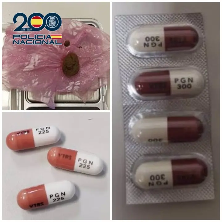 Material incautado en el punto de venta de droga desmantelado en el barrio zaragozano de El Gancho. - POLIC&Iacute;A NACIONAL