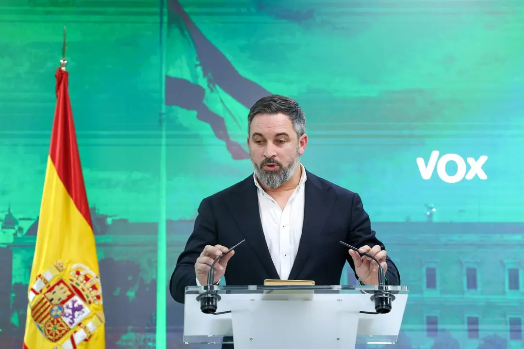 El l&iacute;der de VOX, Santiago Abascal - Marta Fern&aacute;ndez Jara - Europa Press - Archivo