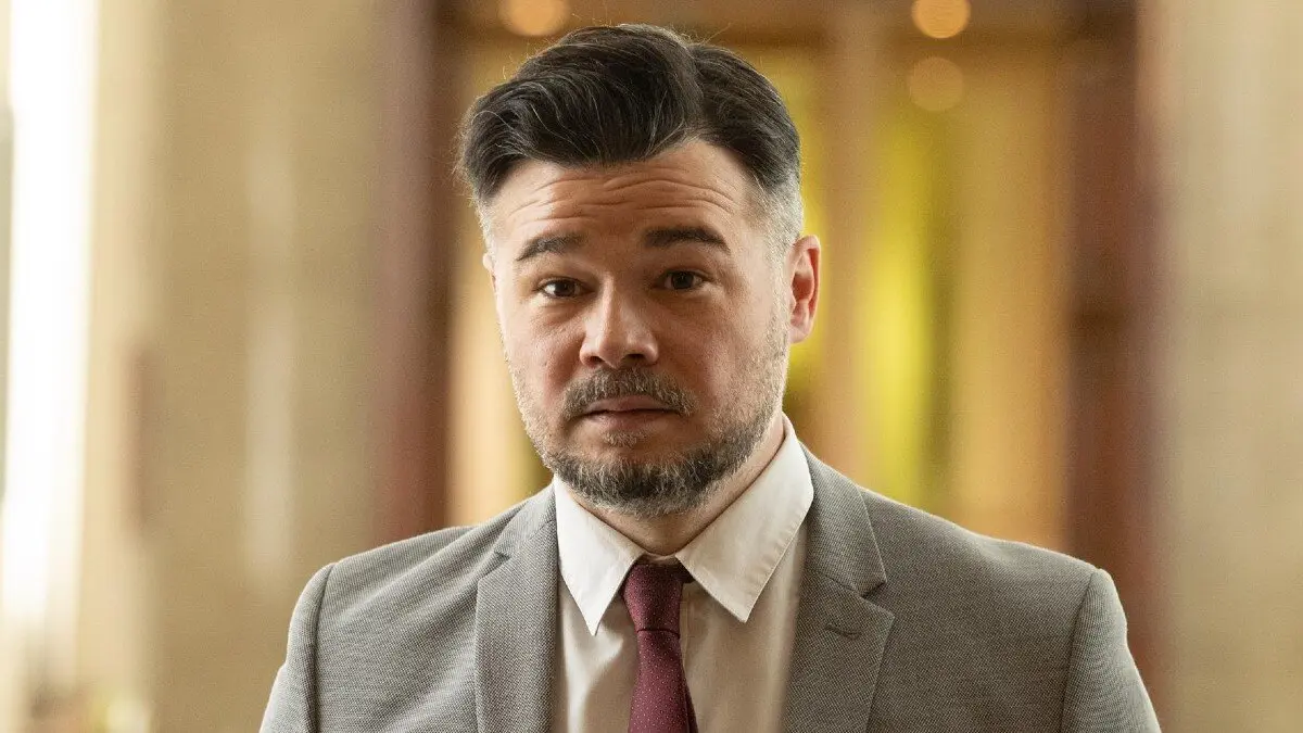 El portavoz de ERC en el Congreso, Gabriel Rufi&aacute;n, a su llegada a la Junta de Portavoces, en el Congreso de los Diputados, a 25 de febrero de 2025, en Madrid (Espa&ntilde;a). / EP
