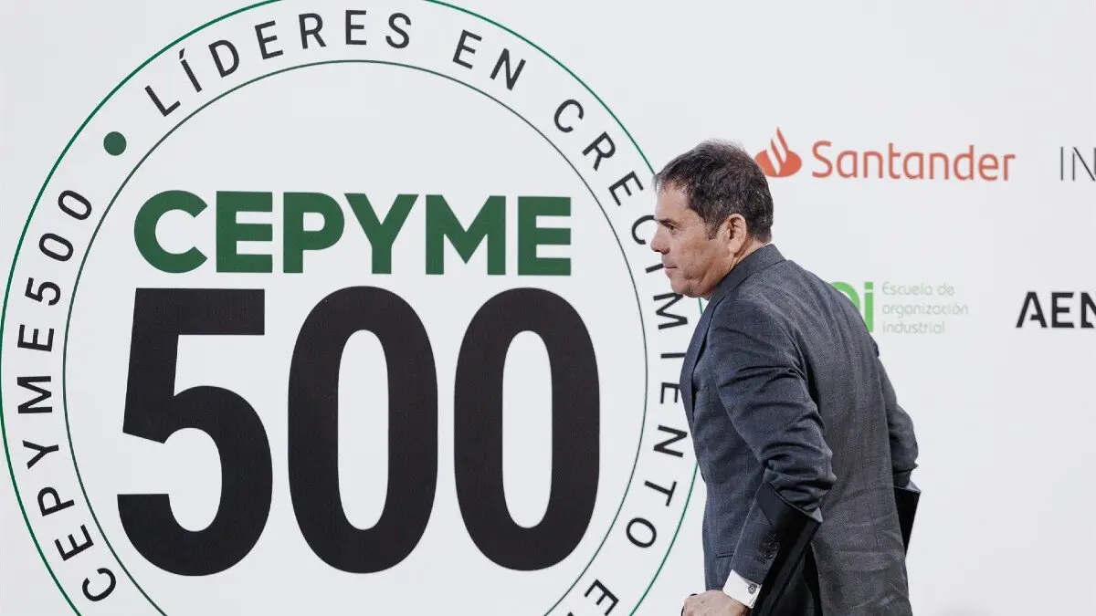 El presidente de Cepyme, Gerardo Cuerva. / Carlos Luj&aacute;n - EP