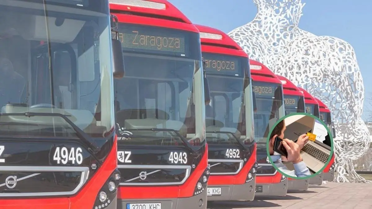 Alerta avanza estafa autobus de Zaragoza