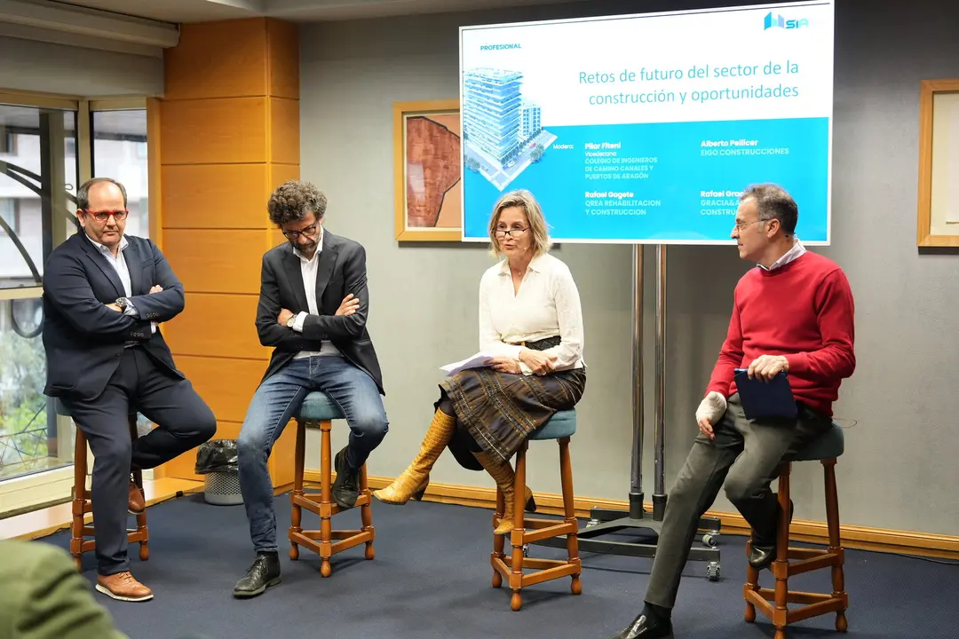 Alberto Pellicer, Rafael Gagete, Pilar Fiteni y Rafael Gracia. / &Aacute;lvaro Calvo