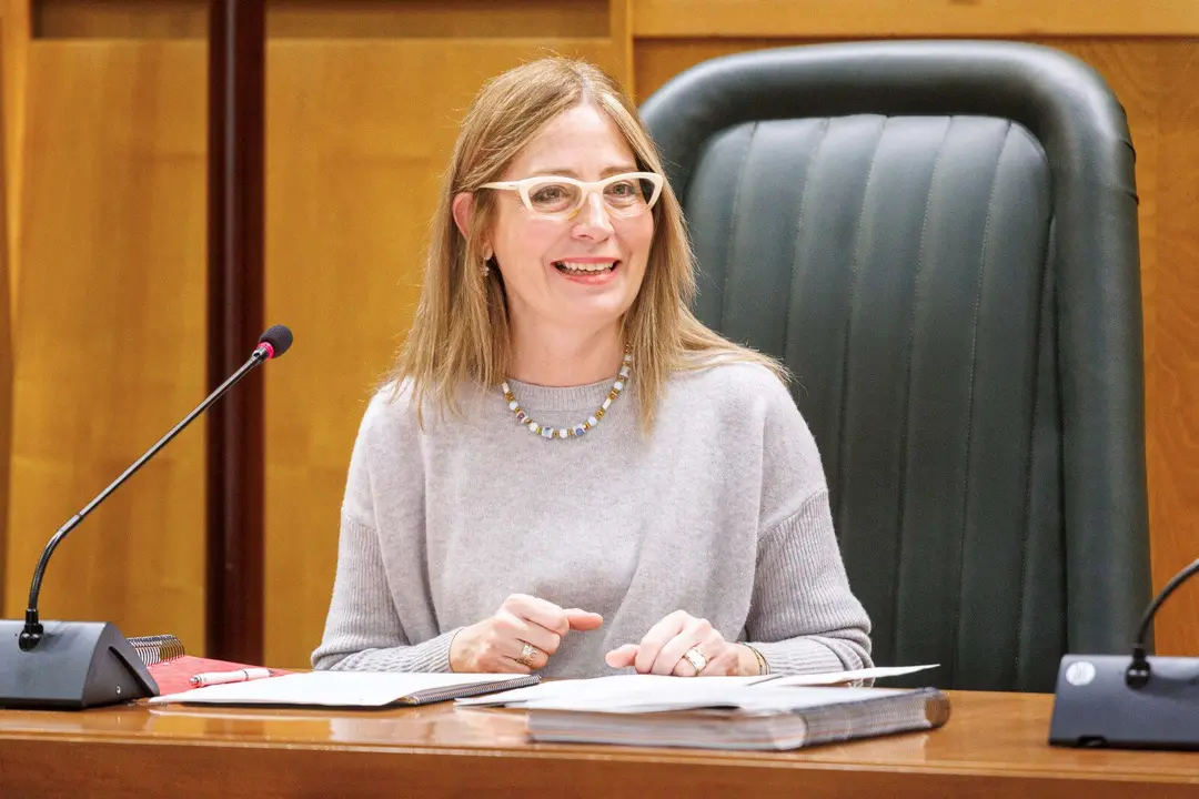 La consejera de Hacienda y Fondos Europeos, Blanca Solans. / AZ
