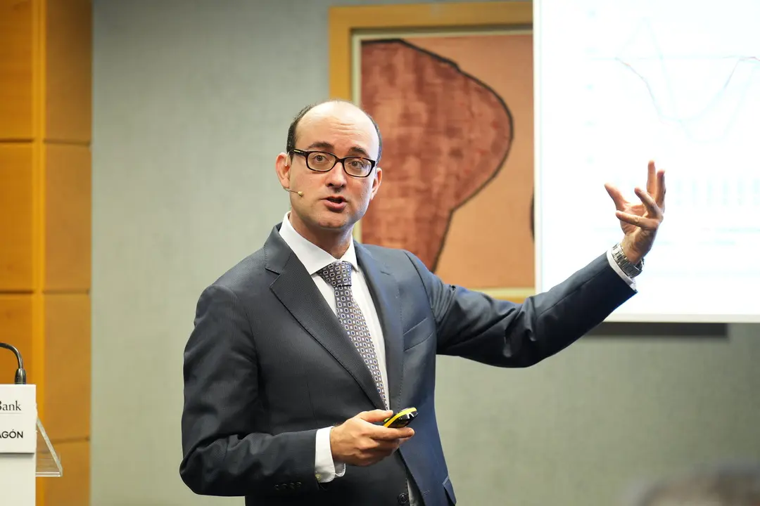 Javier Garc&iacute;a Arenas, gerente de Planificaci&oacute;n estrat&eacute;gica y estudios de CaixaBank Research. / &Aacute;LVARO CALVO