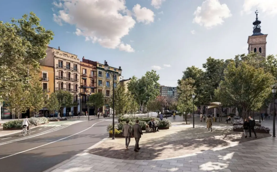 Proyecto de remodelaci&oacute;n de la Plaza San Miguel ./ Ayuntamiento de Zaragoza