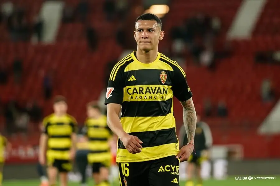 Kervin Arriaga con el Real Zaragoza / LaLiga