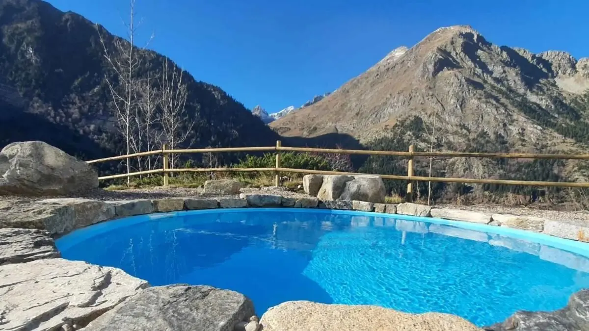 Piscinas termales de Benasque. / Ayto. Benasque