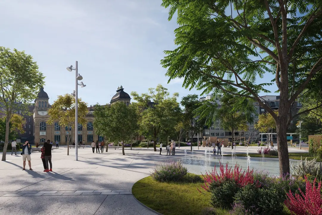 As&iacute; ser&aacute; el nuevo parque de Zaragoza: tres veces m&aacute;s grande que la plaza del Pilar