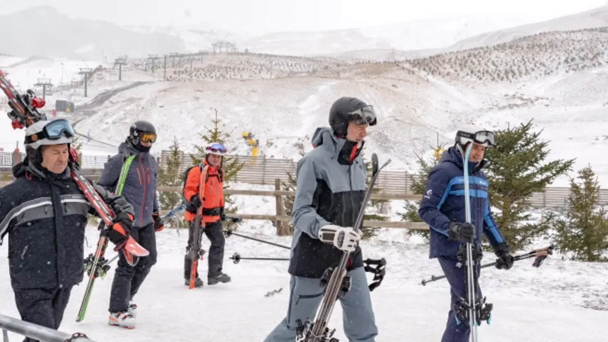 El plan privado del rey Felipe VI en Formigal: las im&aacute;genes