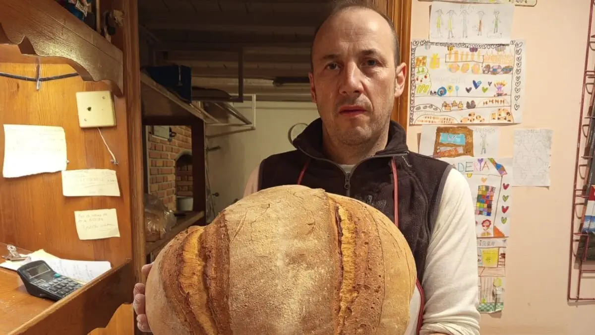 Antonio Mendiara es la cuarta generaci&oacute;n de la Panader&iacute;a Mendiara de Ans&oacute;. / HA